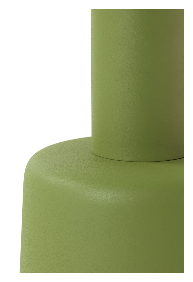 Light & Living Bijzettafel 'Milaki' Ø39cm, kleur Groen