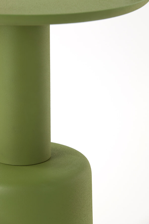 Light & Living Bijzettafel 'Milaki' Ø39cm, kleur Groen