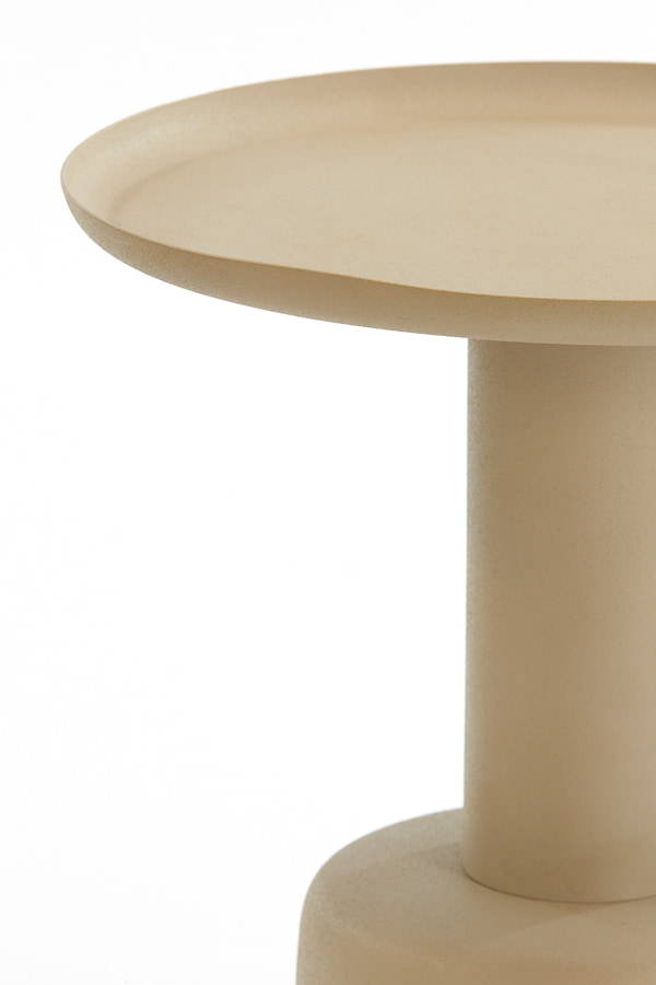 Light & Living Ronde Bijzettafel 'Milaki' Ø39cm, kleur Bruin