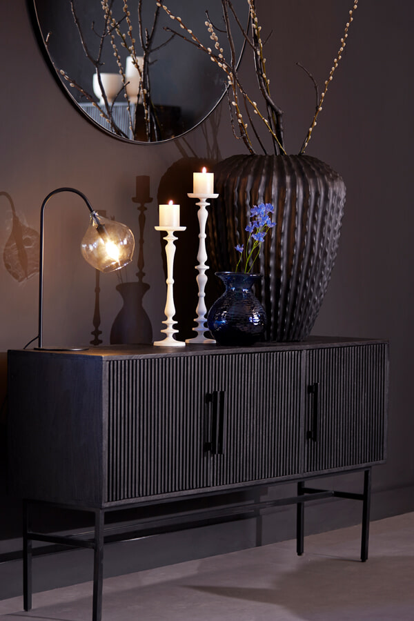 Light & Living Dressoir 'Abage' 150cm, kleur Zwart