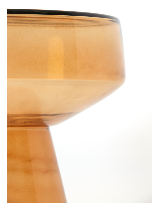 Light & Living Bijzettafel 'Dakwa' Ø37cm, kleur Okergeel