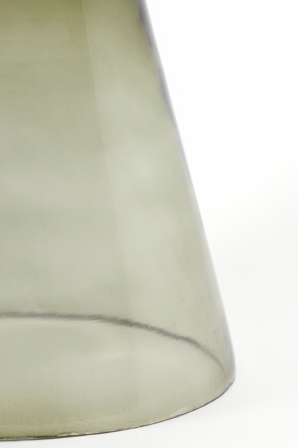 Light & Living Ronde Bijzettafel 'Dakwa' 37cm, kleur Grijs/Groen