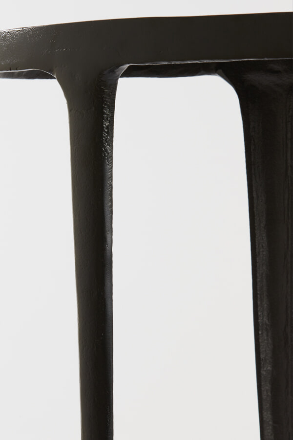 Light & Living Bijzettafel 'Arica' Set van 2 stuks, kleur Mat Zwart