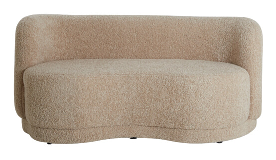 Light & Living Bank 'Amelie' Teddy, kleur Beige