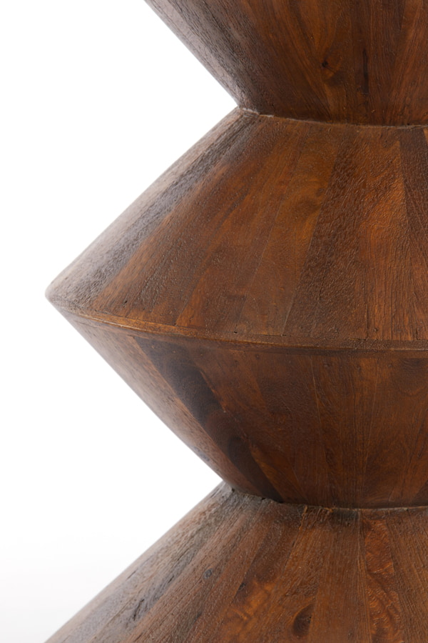 Light & Living Bijzettafel 'Larus' Mangohout, 40cm, kleur Bruin