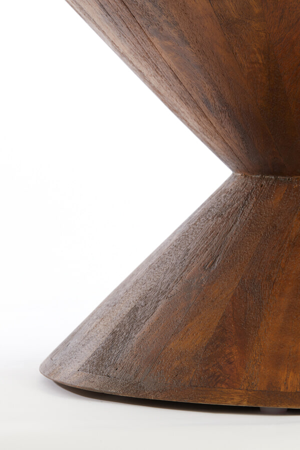 Light & Living Bijzettafel 'Larus' Mangohout, 45cm, kleur Bruin