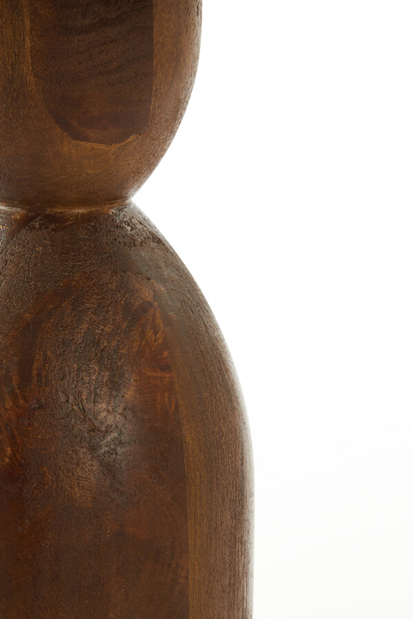 Light & Living Bijzettafel 'Torir' Mangohout, 40cm, kleur Bruin