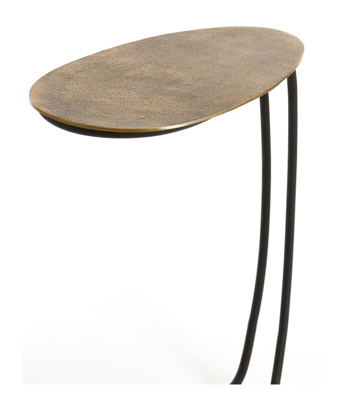 Light & Living Laptoptafel 'Marsh' 43 x 27cm, kleur Antiek Brons