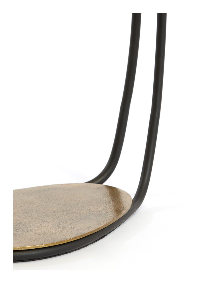 Light & Living Laptoptafel 'Marsh' 43 x 27cm, kleur Antiek Brons