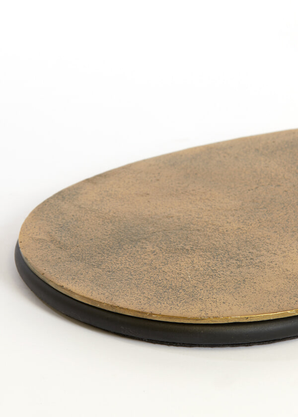 Light & Living Laptoptafel 'Marsh' 43 x 27cm, kleur Antiek Brons