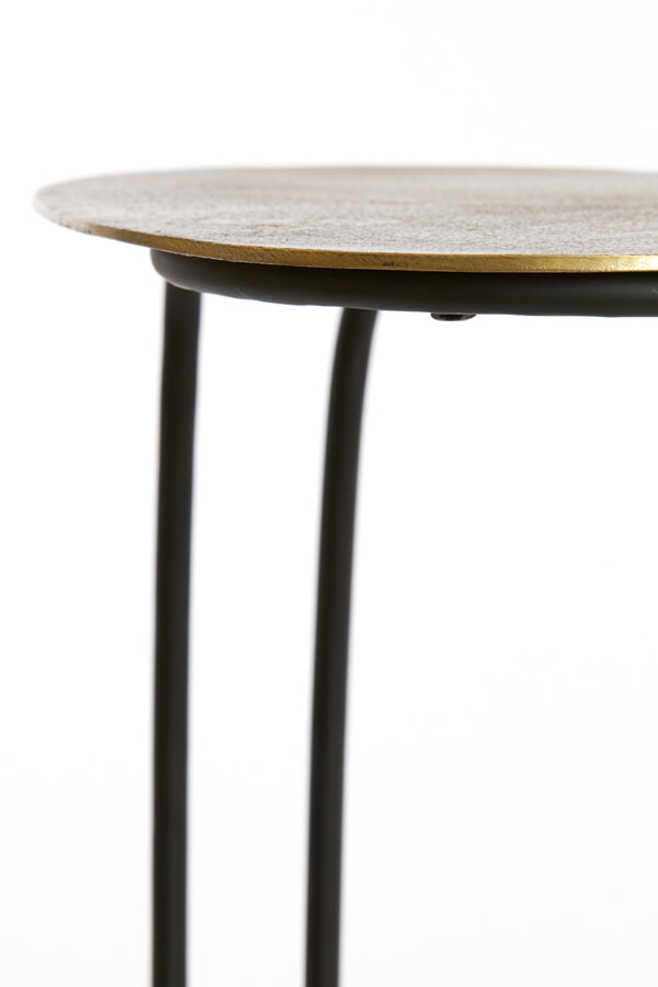 Light & Living Laptoptafel 'Marsh' 43 x 27cm, kleur Antiek Brons