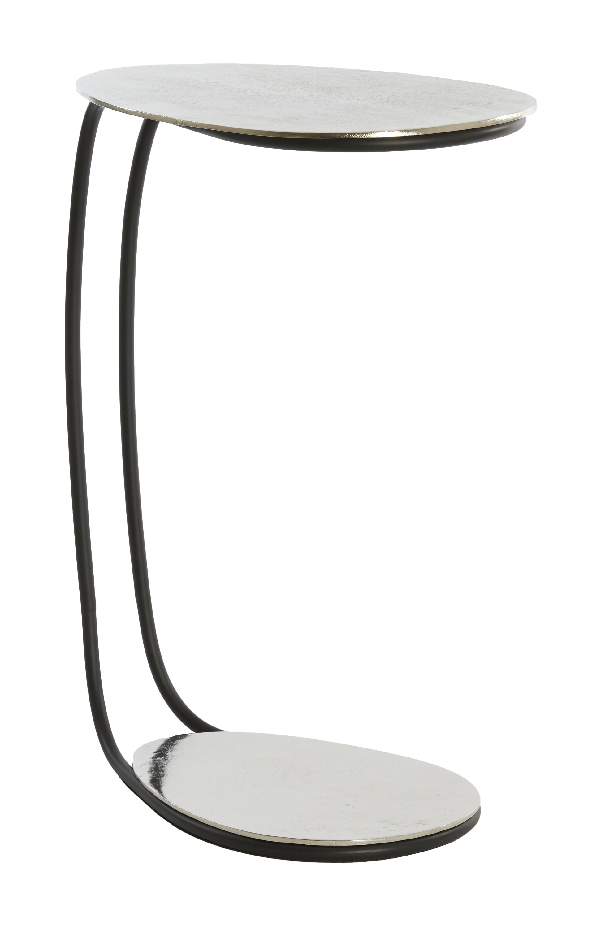 Light & Living Laptoptafel 'Marsh' 43 x 27cm, kleur Nikkel