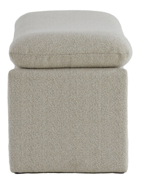 Light & Living Poef 'Dasha' kleur Beige