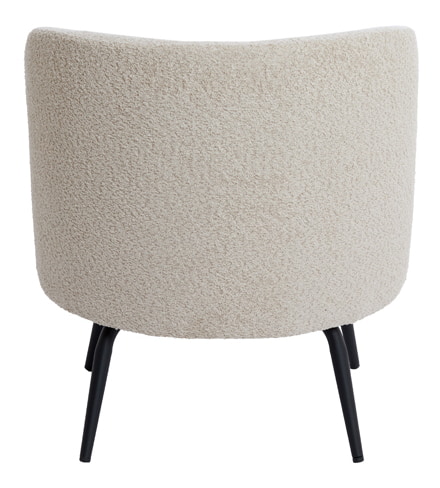 Light & Living Fauteuil 'Dieyda' Bouclé, kleur Beige