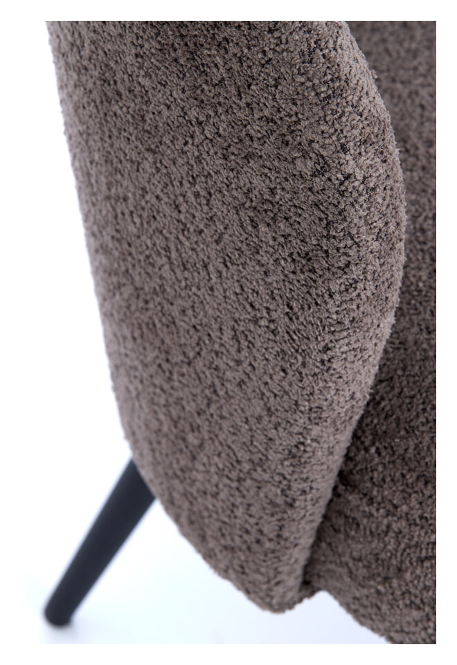 Light & Living Fauteuil 'Dieyda' Bouclé, kleur Bruin