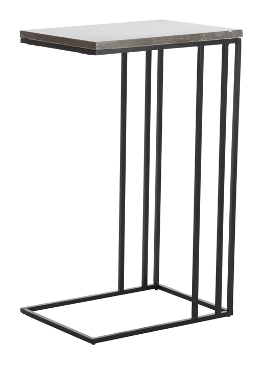 Light & Living Laptoptafel 'Roshan' Marmer, kleur Bruin