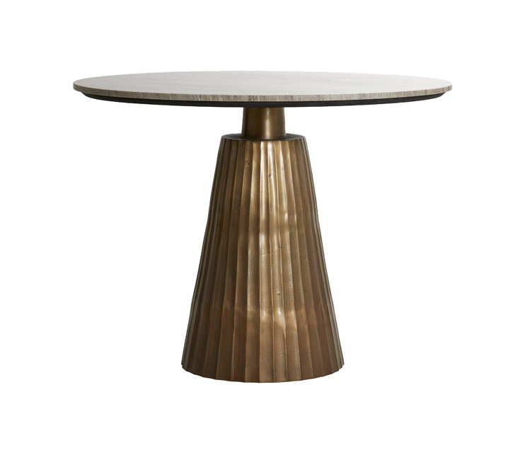 Light & Living Ronde Eettafel 'Rianne' Marmer, 100cm