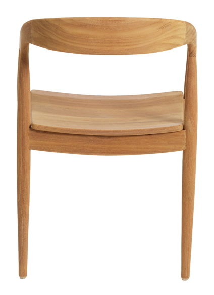 Light & Living Eetkamerstoel 'Palos' Teakhout, kleur Naturel