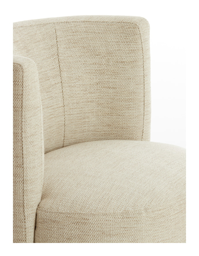 Light & Living Fauteuil 'Kamova' kleur Zand