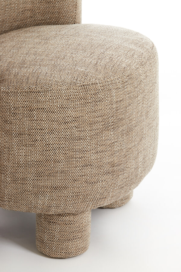 Light & Living Fauteuil 'Kamova' kleur Bruin