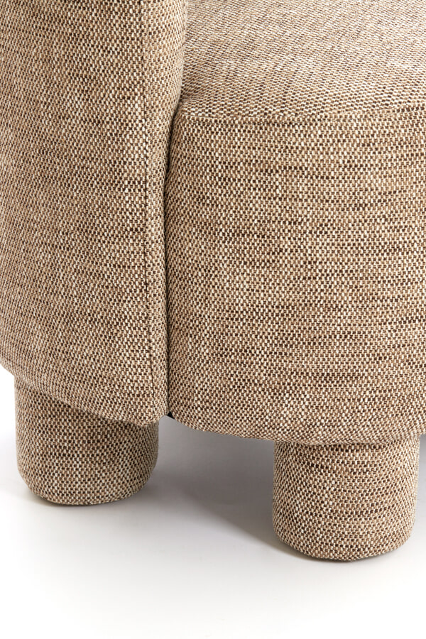 Light & Living Fauteuil 'Kamova' kleur Bruin