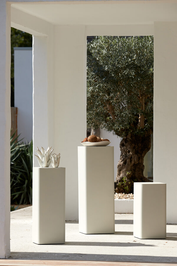 Light & Living Zuil 'Alurio' 80cm hoog, kleur Crème