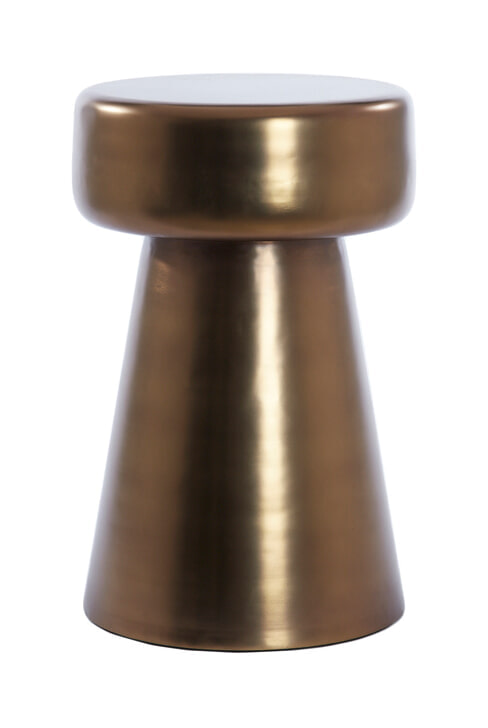 Light & Living Bijzettafel 'Dakwa' 29cm, kleur Brons