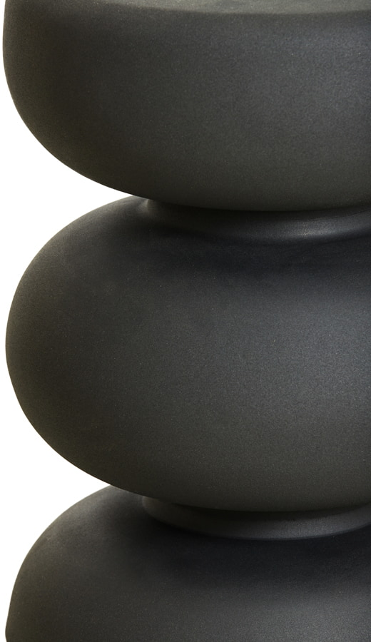 Light & Living Bijzettafel 'Kobodo' 35cm, kleur Mat Zwart