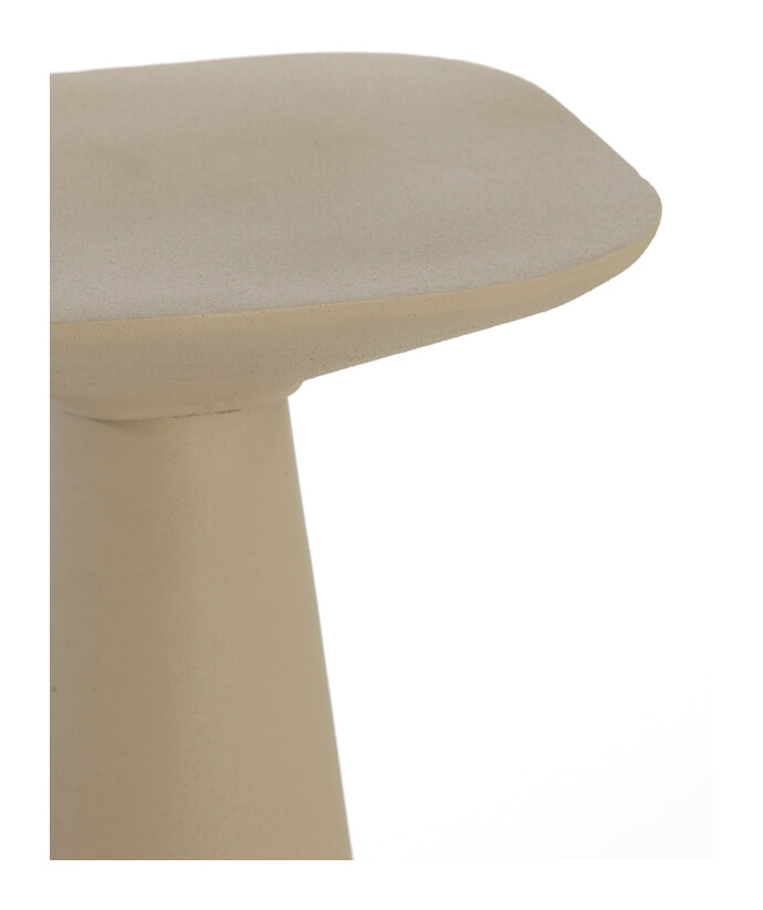 Light & Living Bijzettafel 'Abala' 28cm, kleur Mat Crème
