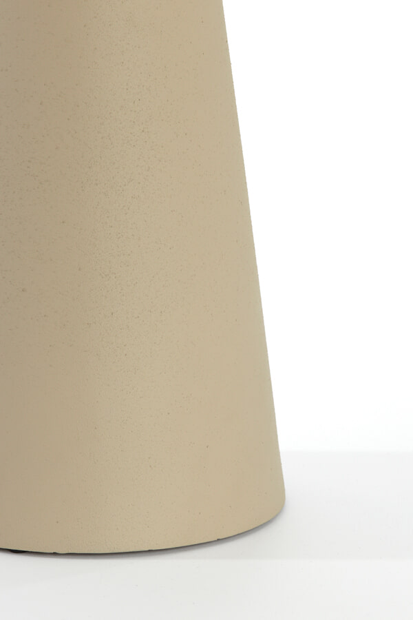 Light & Living Bijzettafel 'Abala' 28cm, kleur Mat Crème