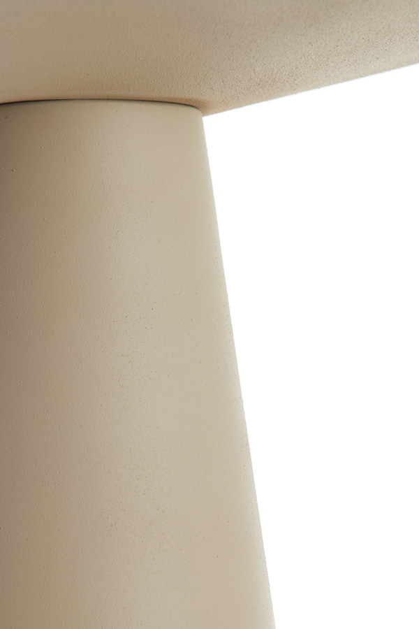 Light & Living Bijzettafel 'Abala' 45cm, kleur Mat Lichtgrijs