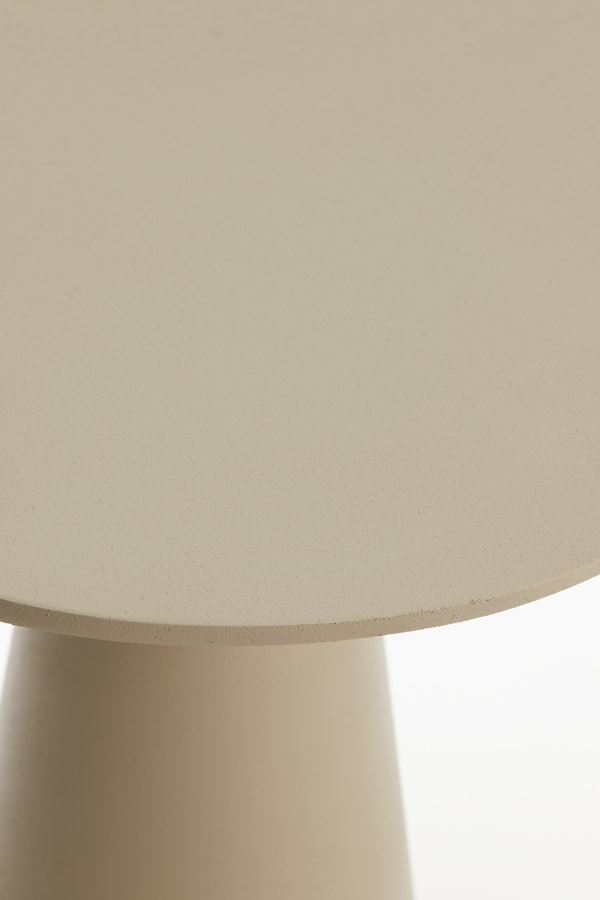Light & Living Bijzettafel 'Abala' 45cm, kleur Mat Lichtgrijs