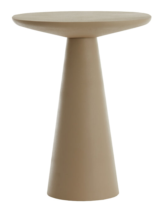 Light & Living Bijzettafel 'Abala' 45cm, kleur Mat Lichtgrijs