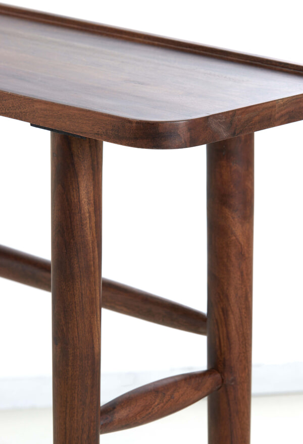 Light & Living Sidetable 'Qiano' Acaciahout, 120cm