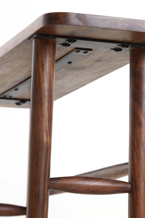 Light & Living Sidetable 'Qiano' Acaciahout, 120cm