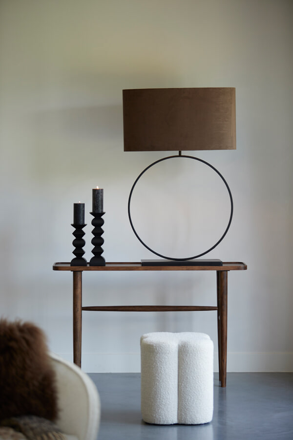 Light & Living Sidetable 'Qiano' Acaciahout, 120cm