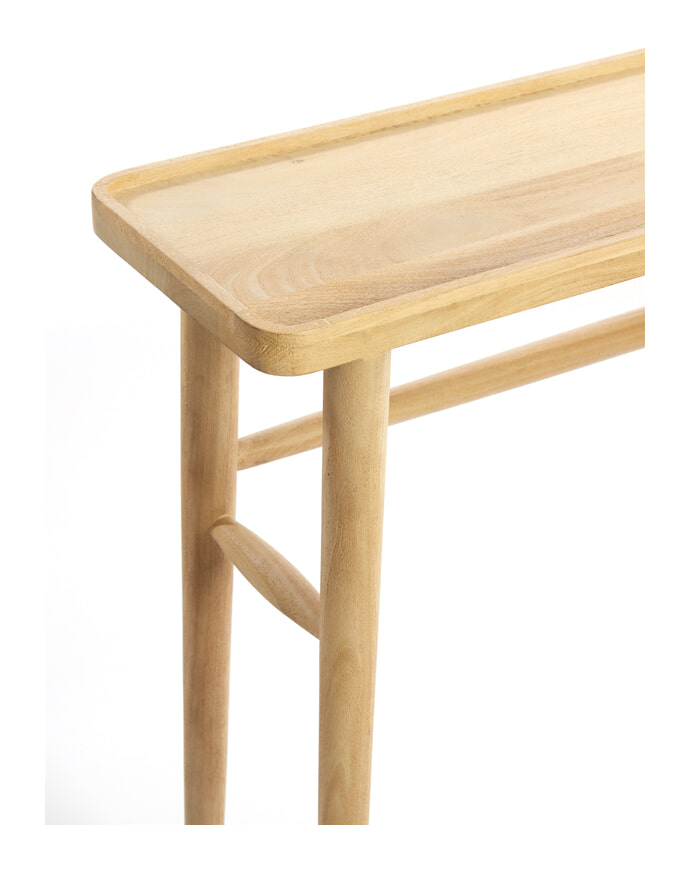 Light & Living Sidetable 'Qiano' Mangohout, 140cm