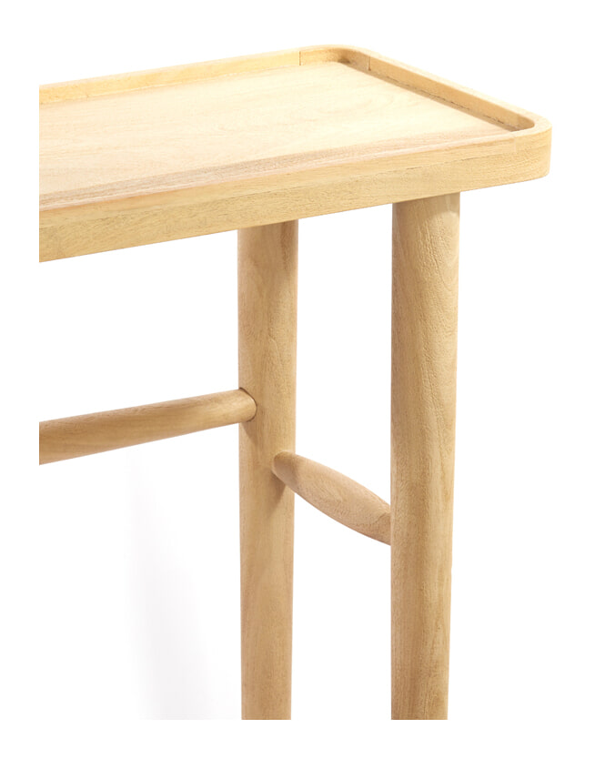 Light & Living Sidetable 'Qiano' Mangohout, 140cm