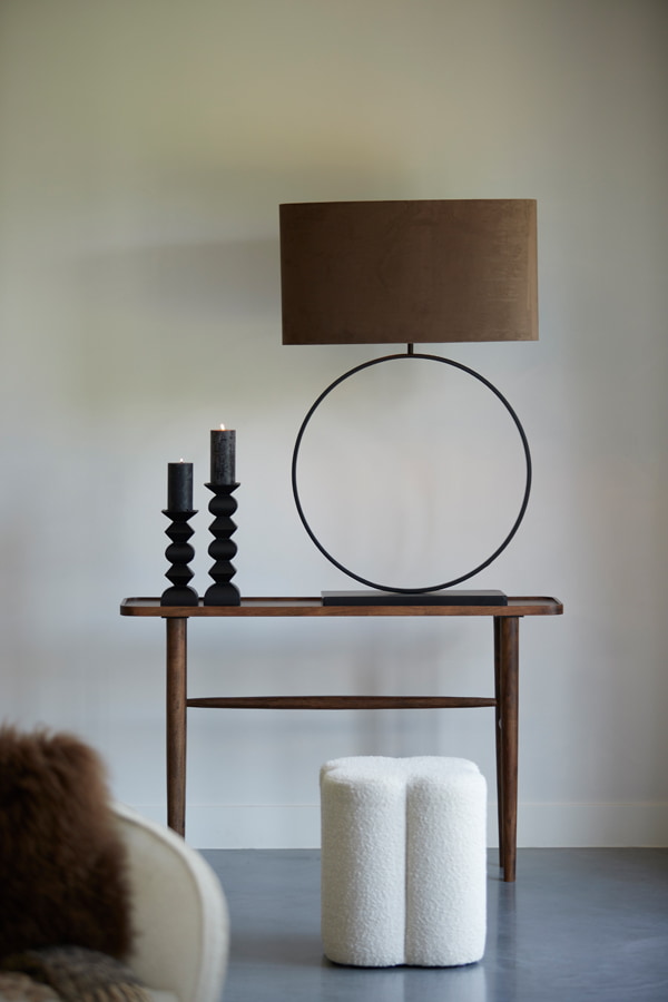 Light & Living Sidetable 'Qiano' Acaciahout, 140cm