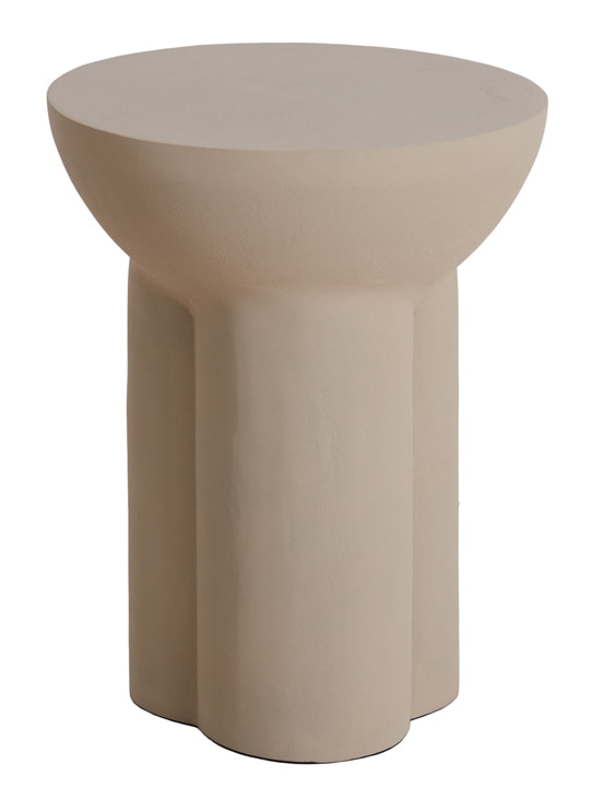 Light & Living Bijzettafel 'Ossana' 39cm, kleur Mat Zand