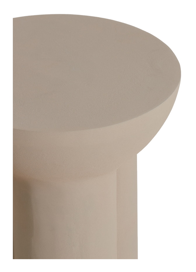 Light & Living Bijzettafel 'Ossana' 39cm, kleur Mat Zand