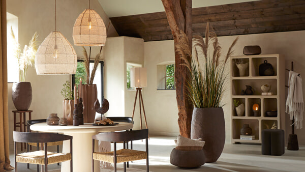 Light & Living Ronde Eettafel 'Kulona' 140cm, kleur Beige