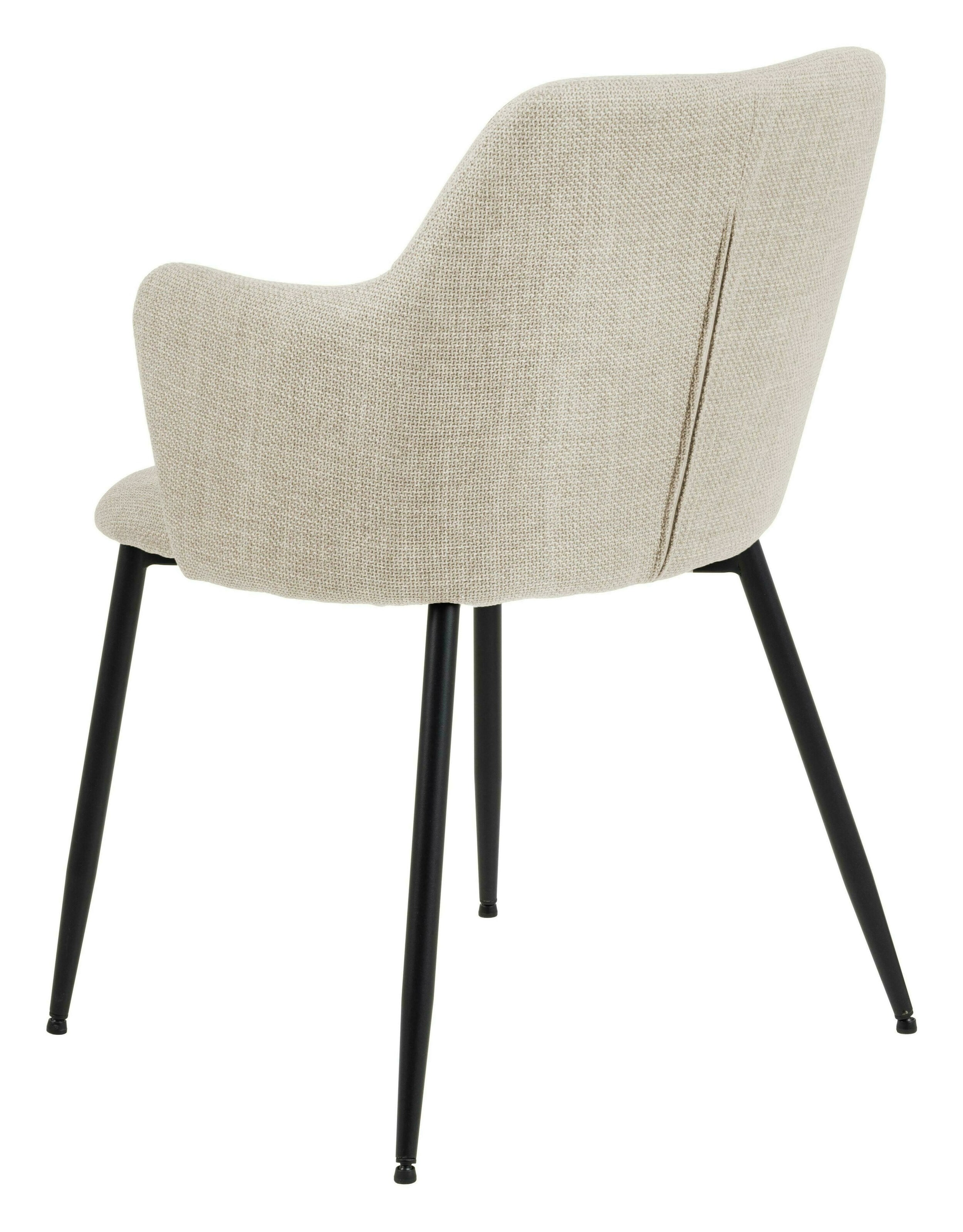 Bendt Eetkamerstoel 'Merete' Stof, kleur Beige