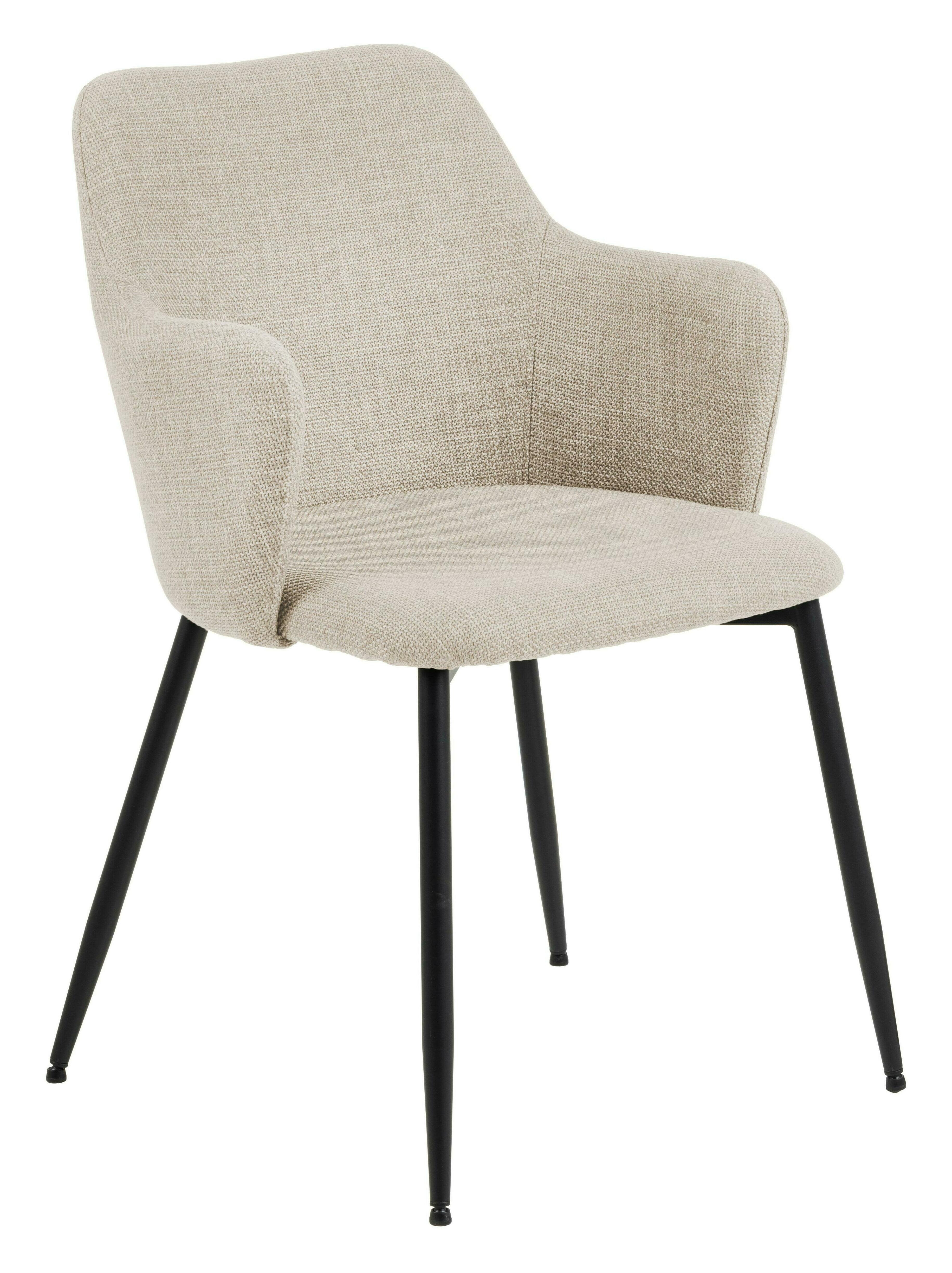 Bendt Eetkamerstoel 'Merete' Stof, kleur Beige