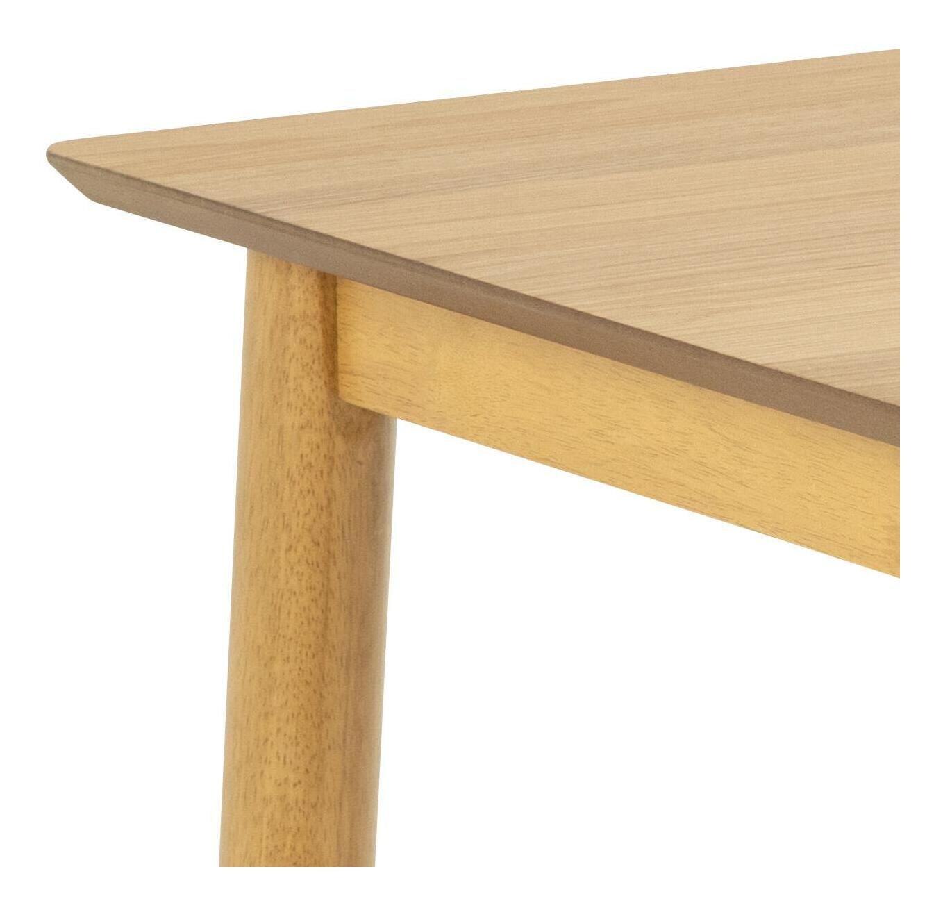 Bendt Eettafel 'Vernard' Eiken, 120 x 80cm