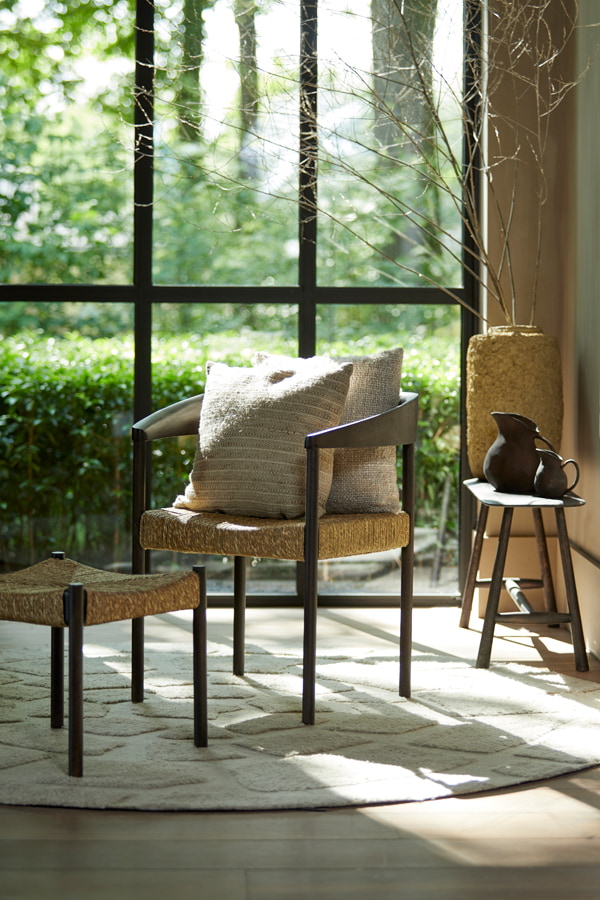 Light & Living Rond Vloerkleed 'Bajelo' 220cm, kleur Beige