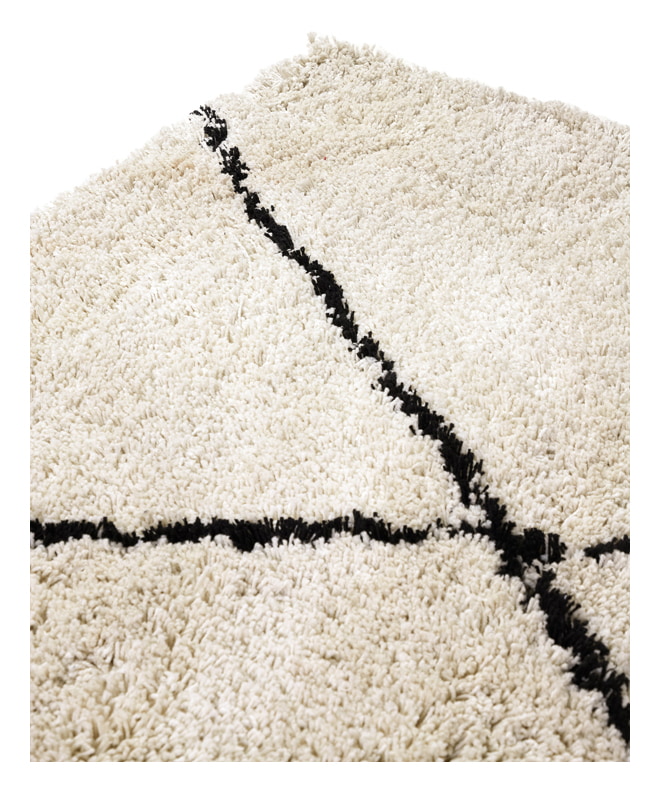 Light & Living Vloerkleed 'Xamuri' 300 x 200cm, kleur Naturel/Zwart