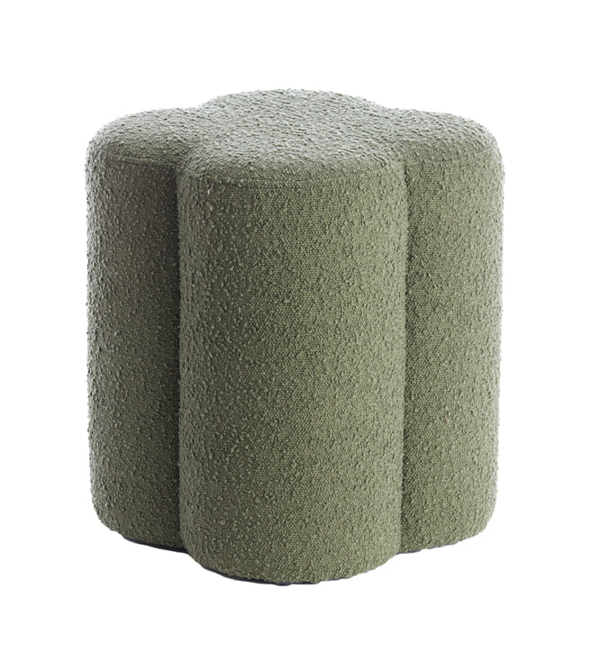 Light & Living Poef 'Nalani' Bouclé