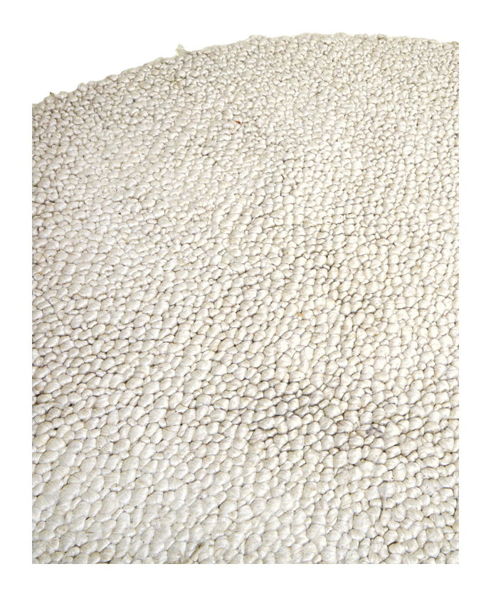 Light & Living Rond Vloerkleed 'Sotani' 220cm, kleur Naturel