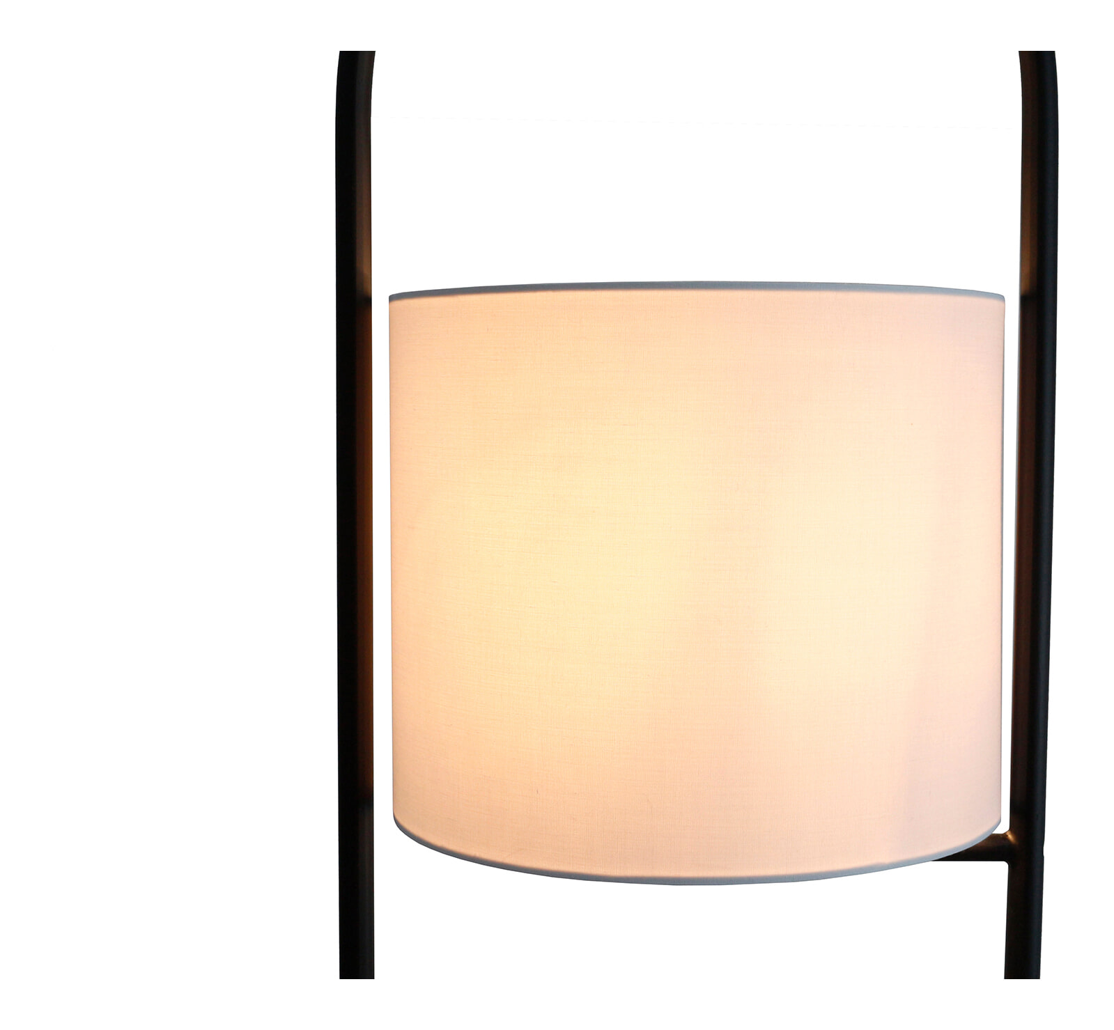 Artistiq Vloerlamp 'Adonnis' Met plateau, Acaciahout